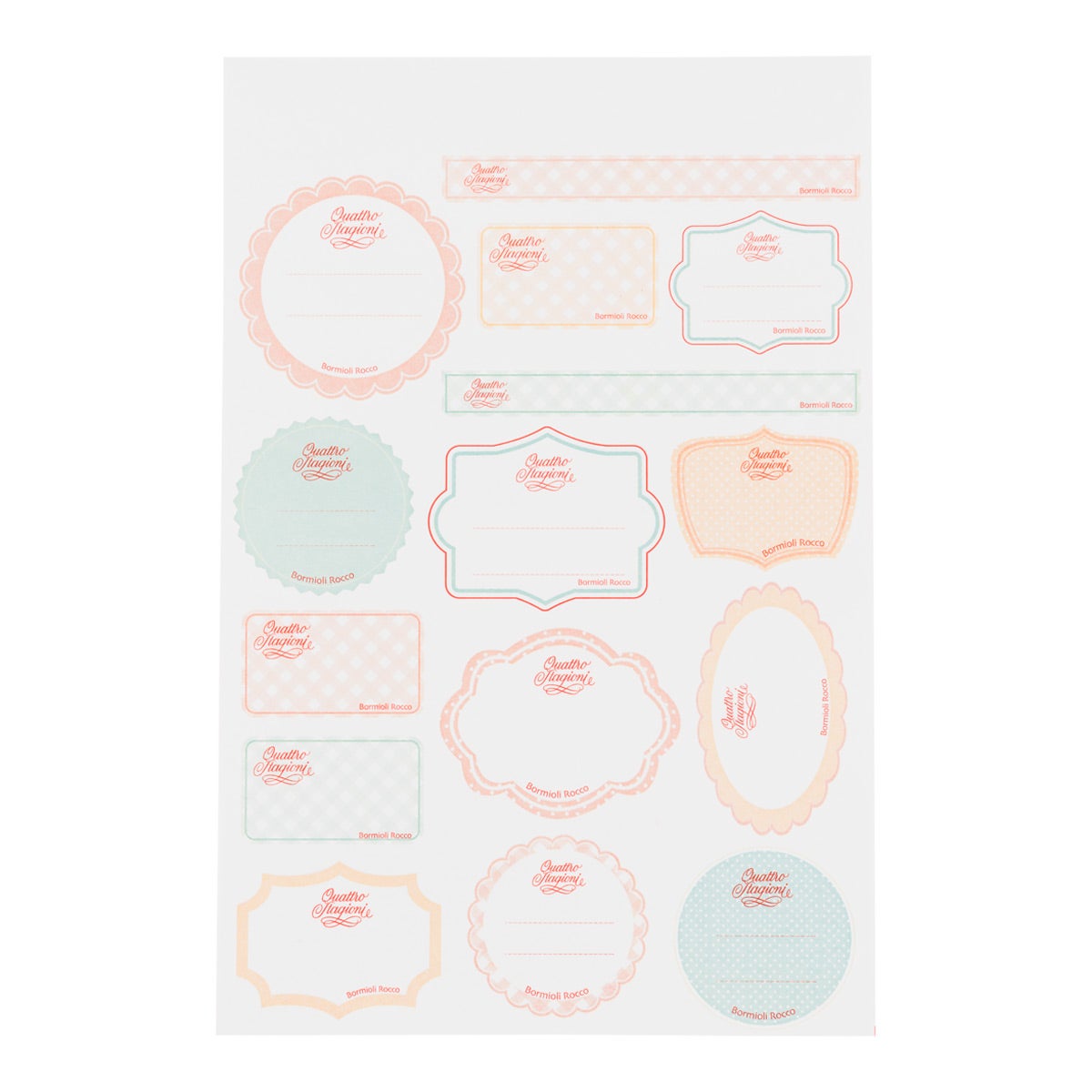 Quattro Stagioni Labels