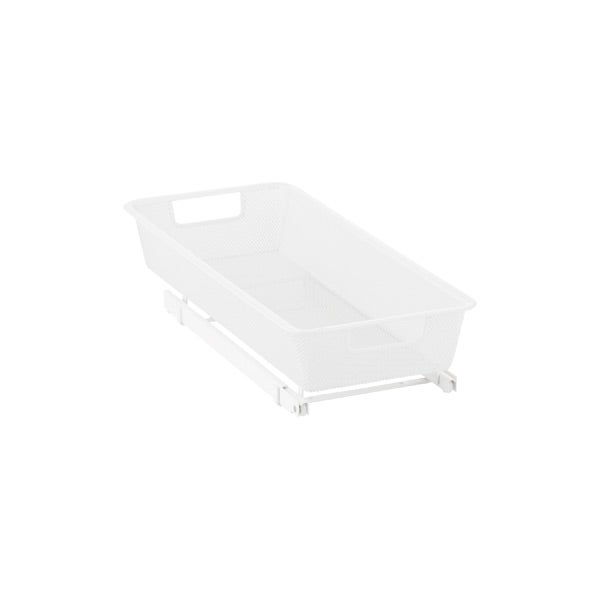 Elfa X-Narrow 1-Runner Mesh Easy Glider White