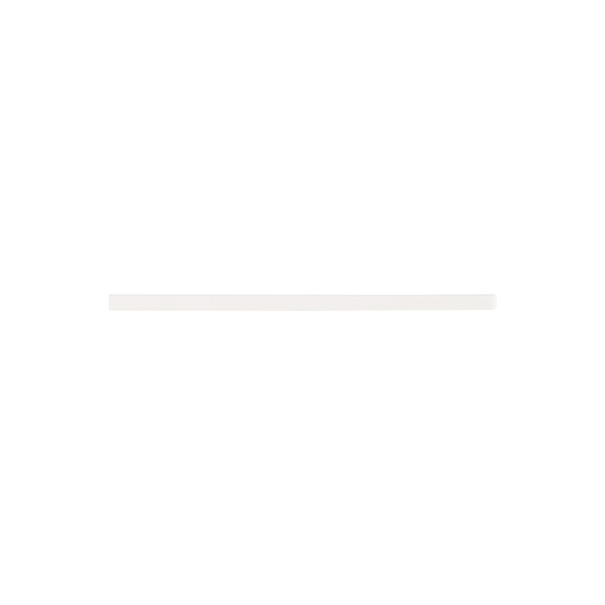 16" Elfa Left Bracket Cover White
