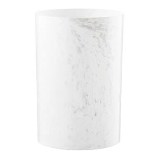 Umbra White Onyx Colonnade Wastebasket