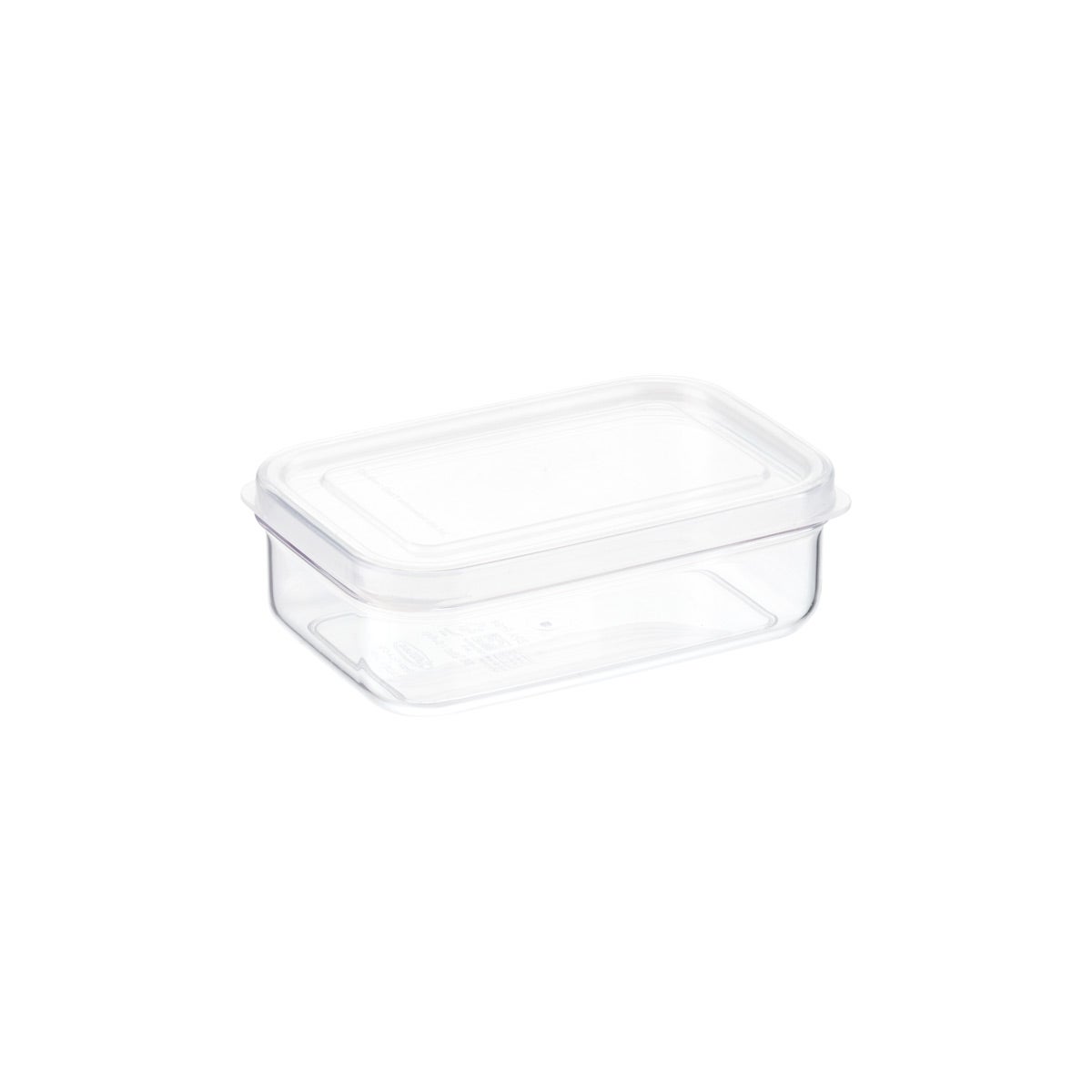 13 oz. Rectangular Crystal Clear Food Storage 380 ml.