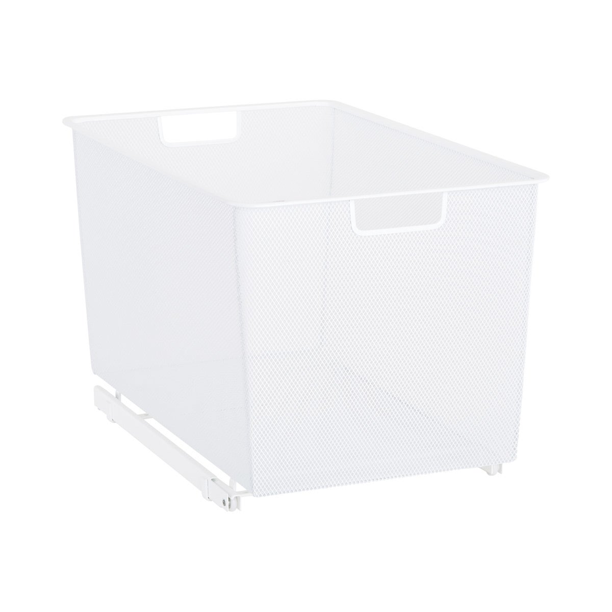 Elfa Narrow 3-Runner Mesh Easy Glider White
