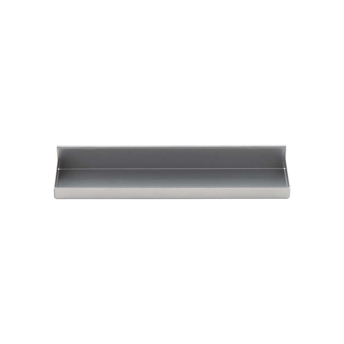 DISCO- 12" Platinum Elfa Ventilated Wire Shelf Bracket Tray