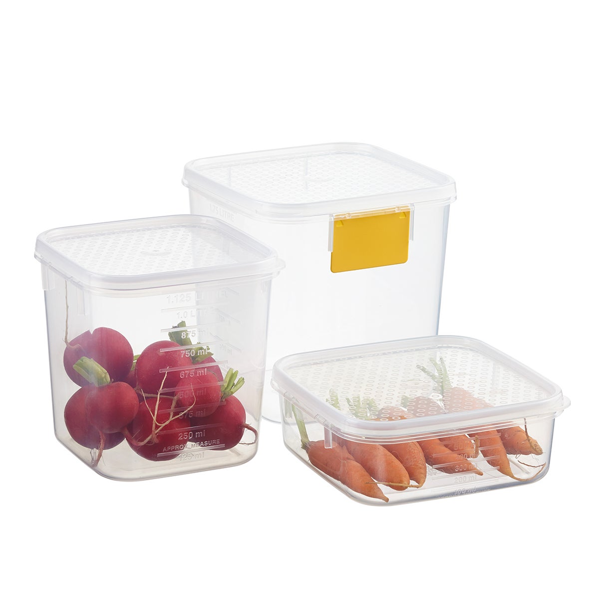 food holder tellfresh square food storage the container store food holder tellfresh square food storage the container store
