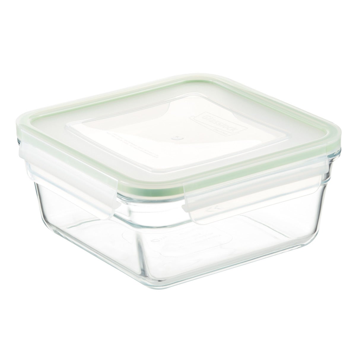 Glasslock Square Food Containers With Lids