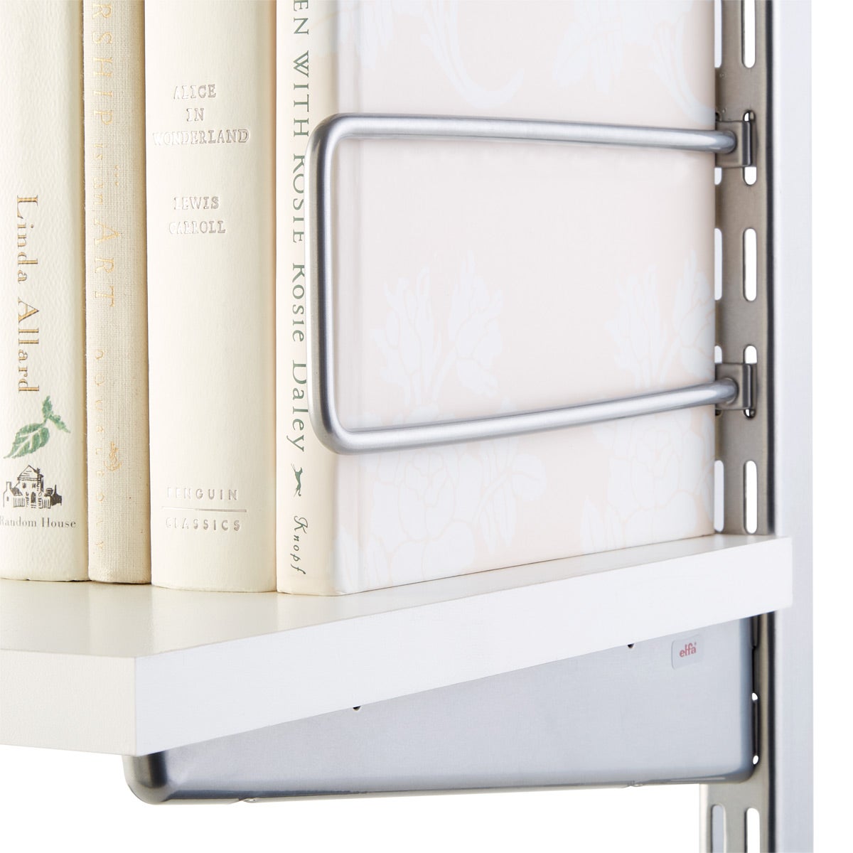 Removed MTMD- Platinum Elfa Clip Bookends