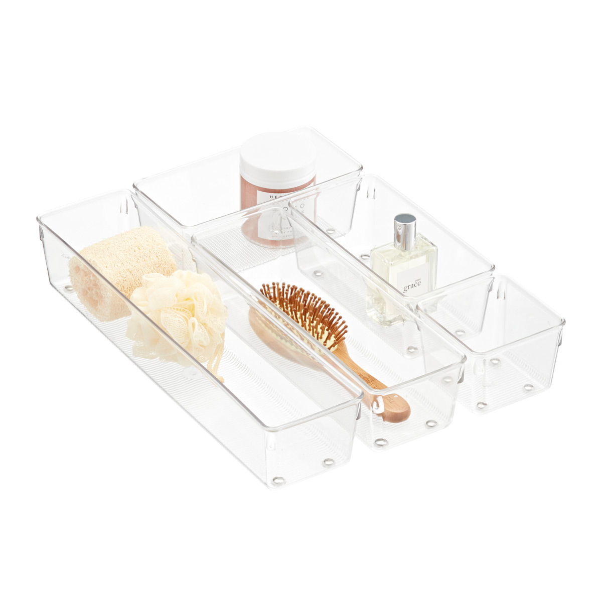 Bathroom Drawer Organizers Acrylic Drawer Organizers The Container Store