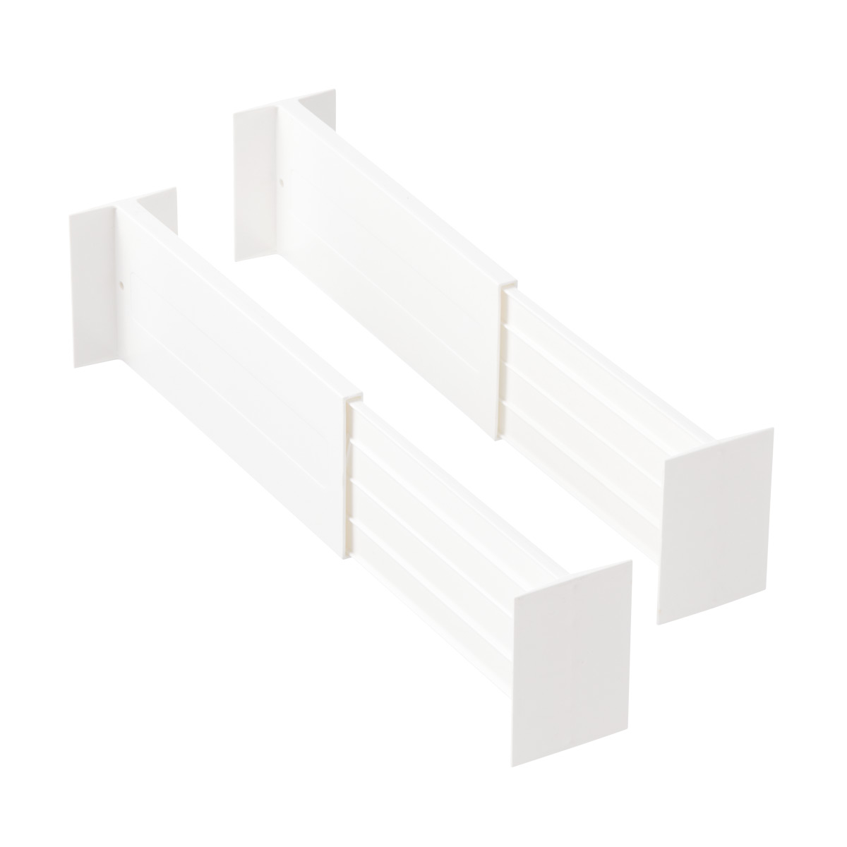 The Container Store Dresser Drawer Organizers White Pkg/2