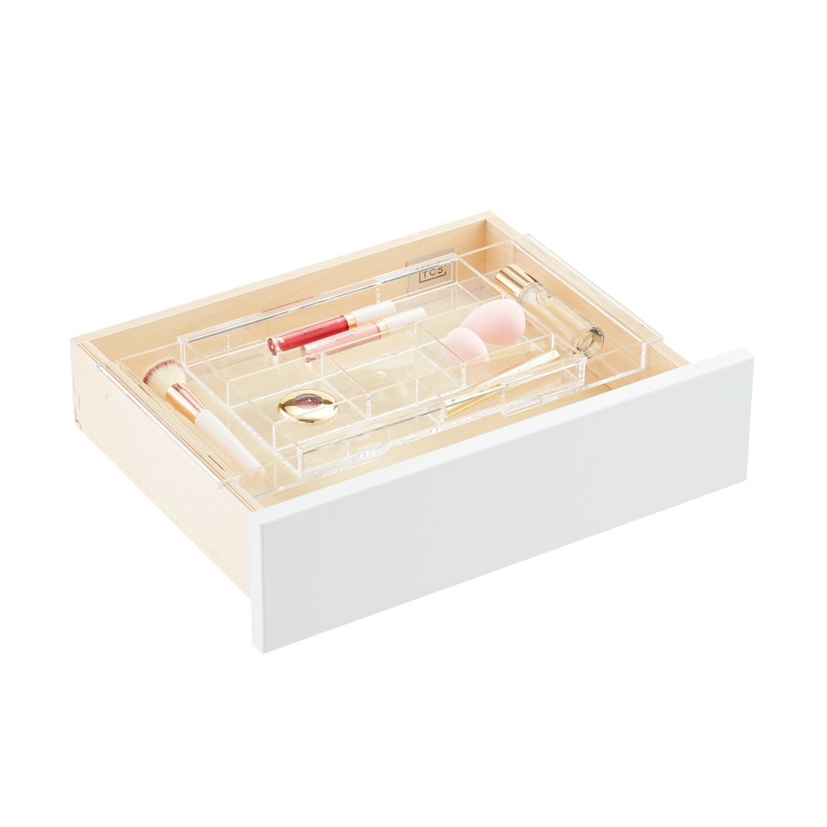 Expanding Acrylic Drawer Organizer