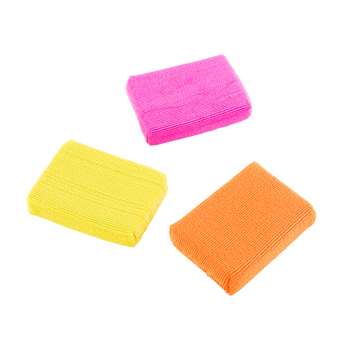 Casabella Microfiber Sponges Assorted Pkg/3