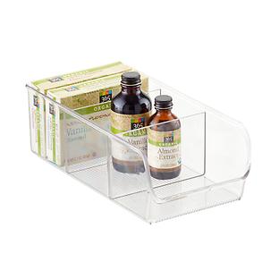 iDesign Linus 3-Section Divided Cabinet Organizer