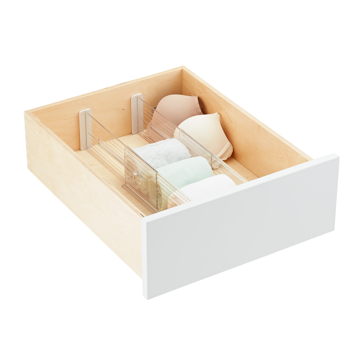 Clothes Drawer Organizers, Dividers, Sock Organizers & Underwear Drawer ...