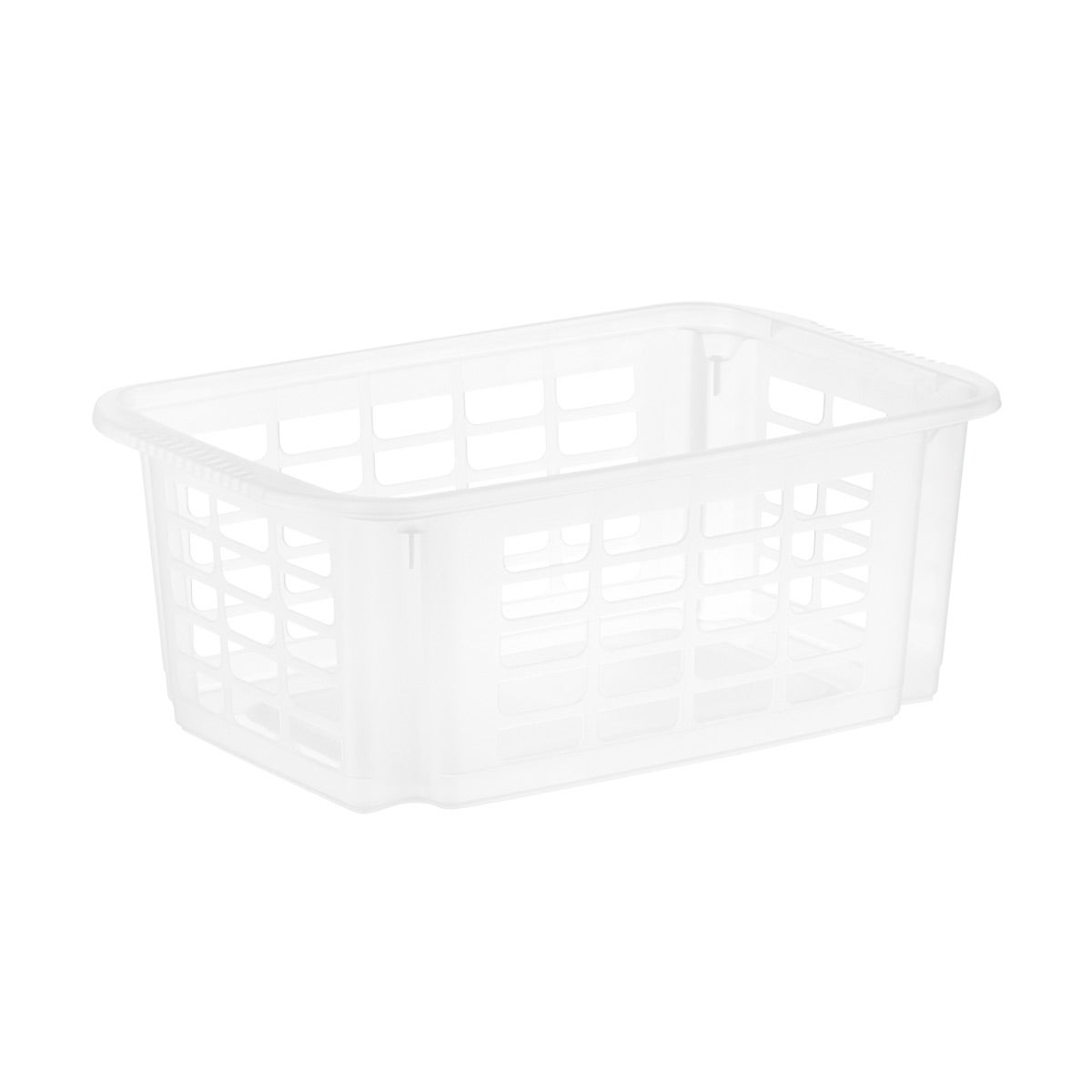 Clear Stackable Plastic Storage Baskets The Container Clear Stackable Plastic Storage Baskets