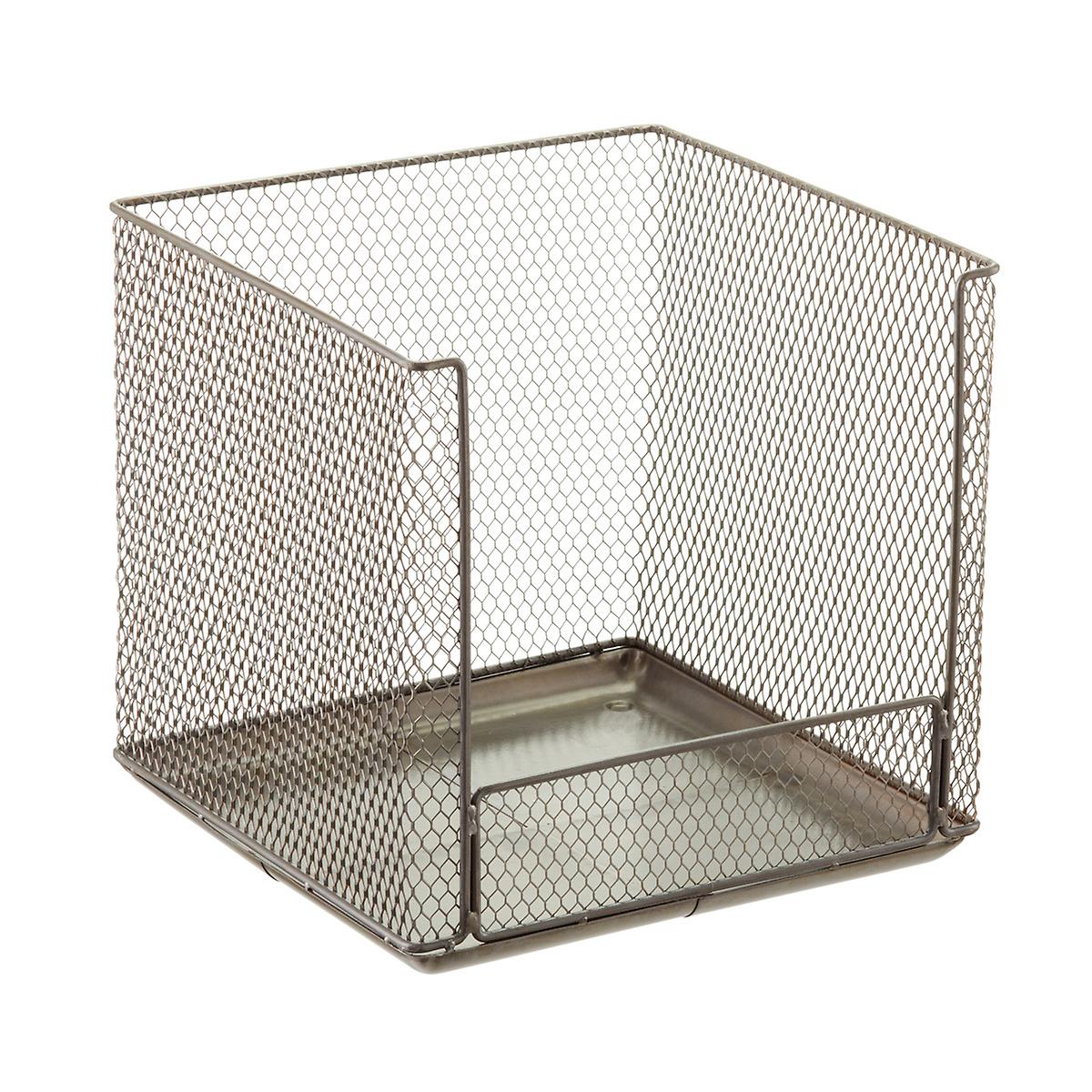 Design Ideas Open Front Stackable Wire Storage Cubes The