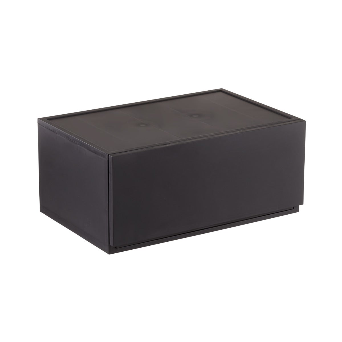 Black Opaque Modular Stackable Drawers | The Container Store