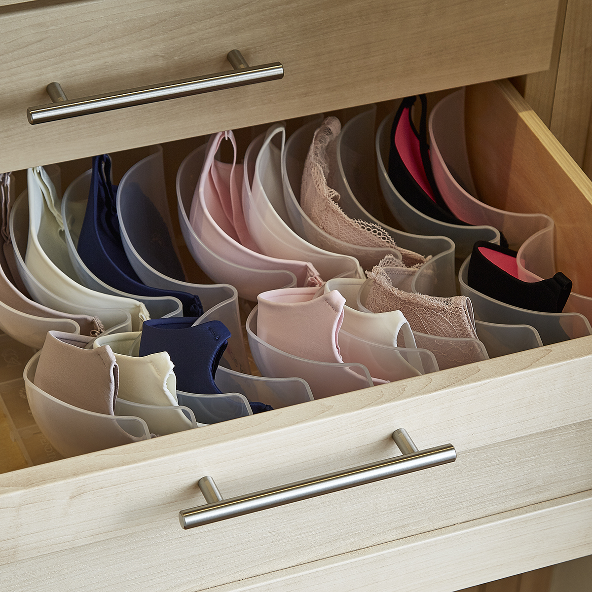 Details about   Foldable Storage Bra Underwear Tie Closet Organizer Drawer Divider Container SMA 
