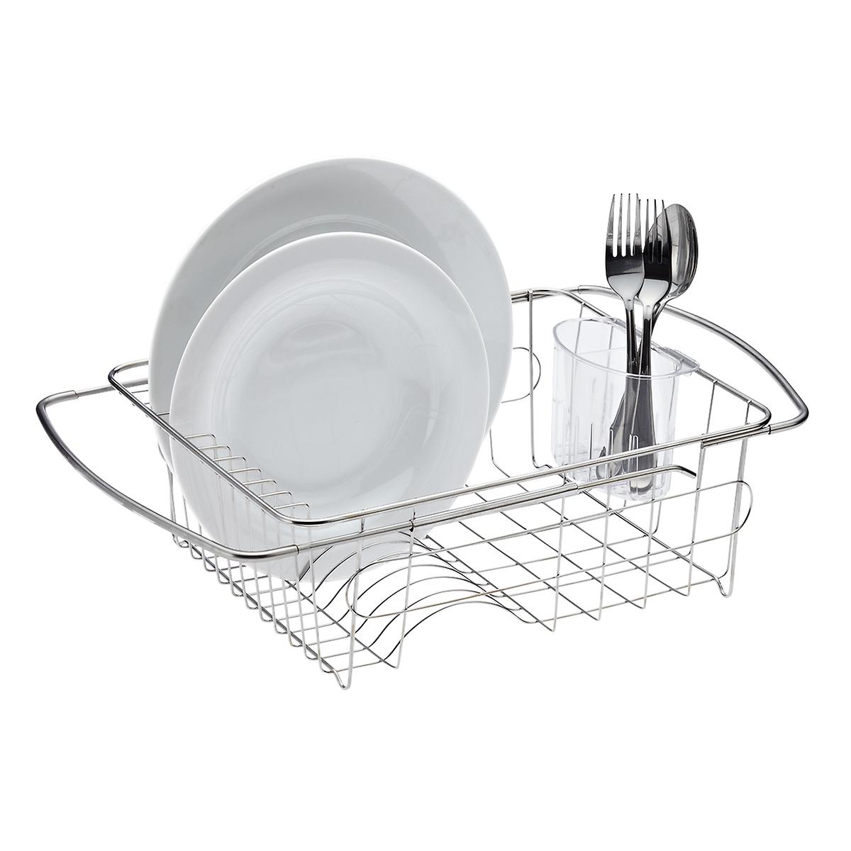 Featured image of post In Sink Dish Drainer Small : Shop thousands of kitchen sink accessories you&#039;ll love at wayfair