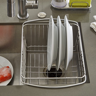 Stainless Steel In Sink Dish Drainer Reviews The Container