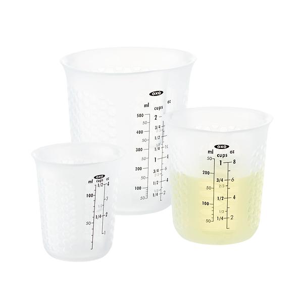 Flexible Silicone Measuring Cups