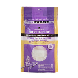 Reefer-Galler Moth-Tek Snowhite Cedar Scented Moth Ball Packets