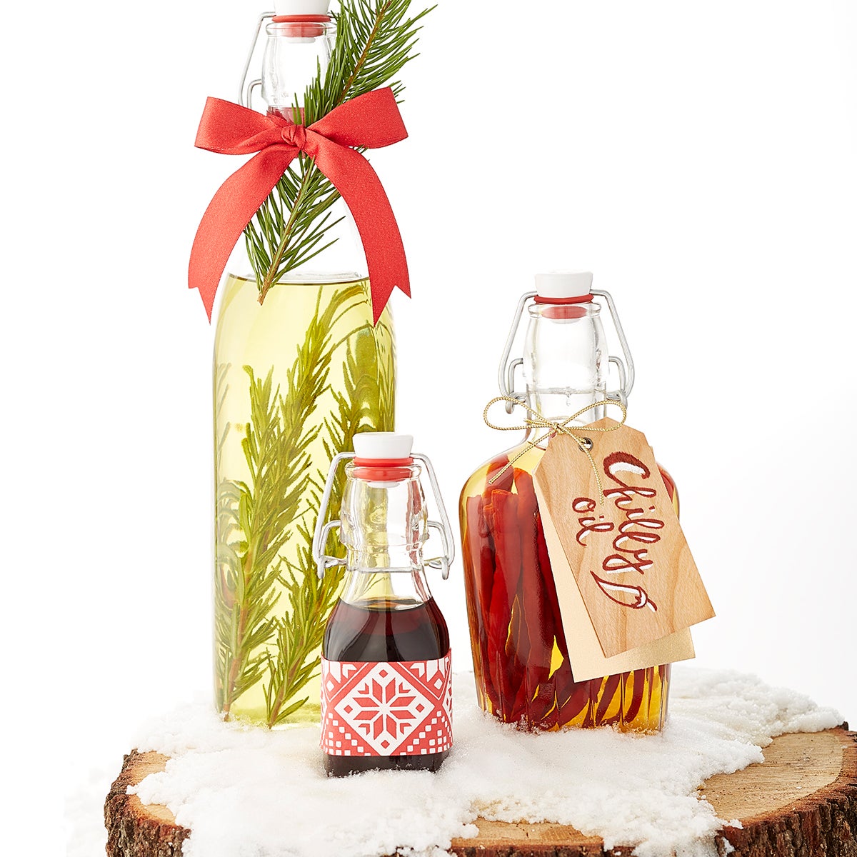 Square Hermetic Glass Bottles