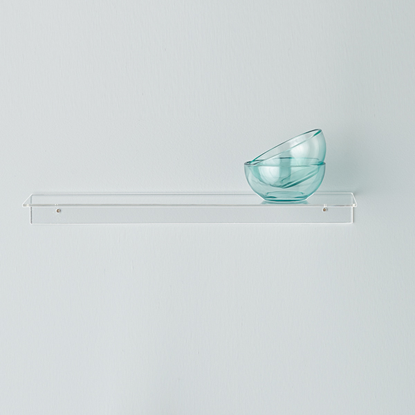 acrylic hanging shelf