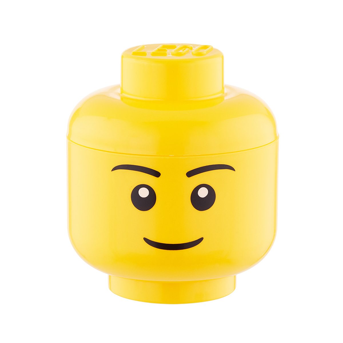 Lego Small Storage Head Yellow