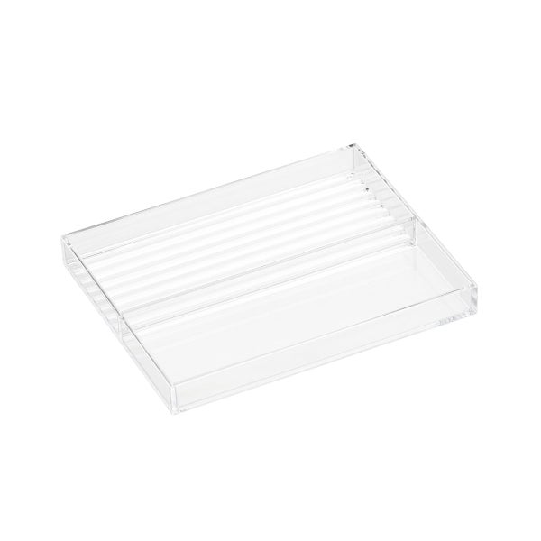Clear Acrylic Large Stackable Trays The Container Store