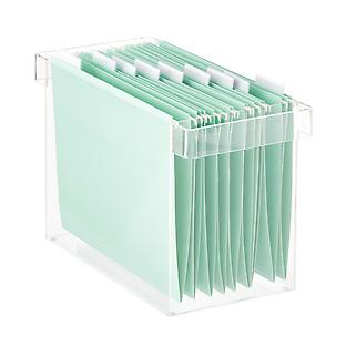 Acrylic Desk Organizer for Office Supplies and Desk Accessories, 12.5”