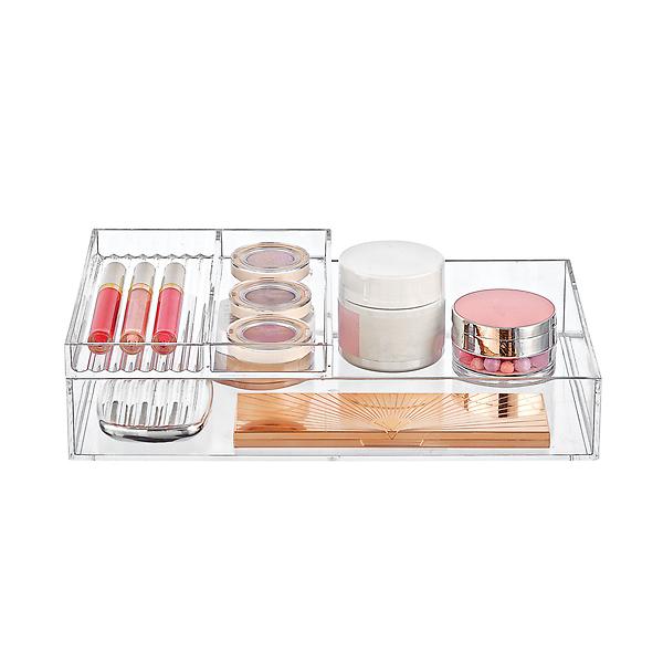 Clear Acrylic Trays Makeup Storage Starter Kit