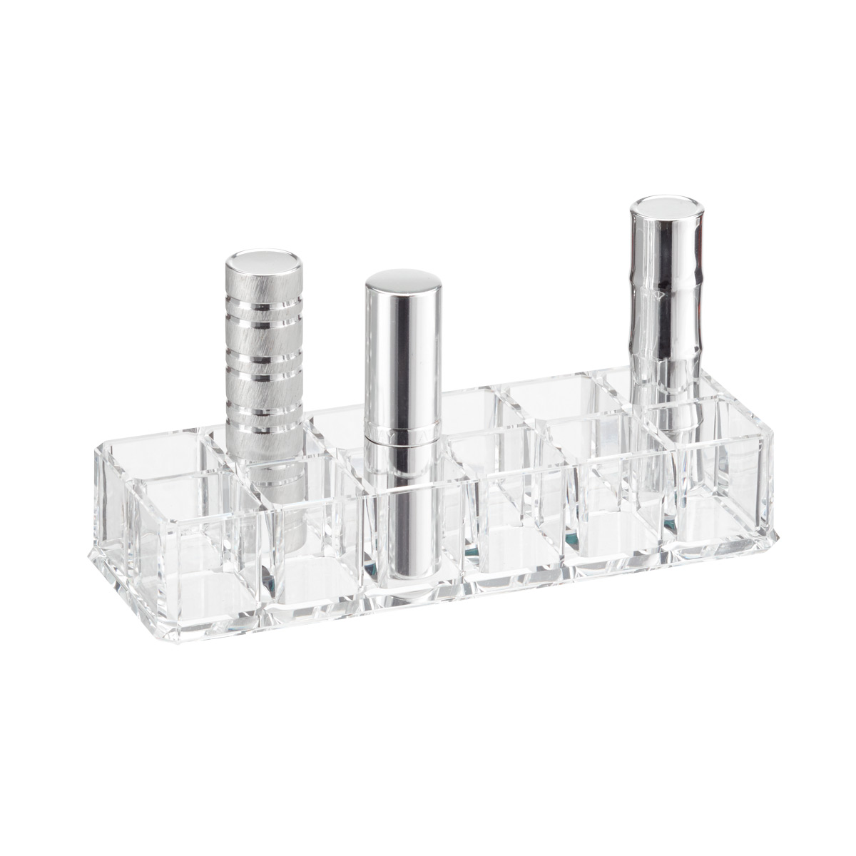 12-Section Acrylic Lipstick Riser