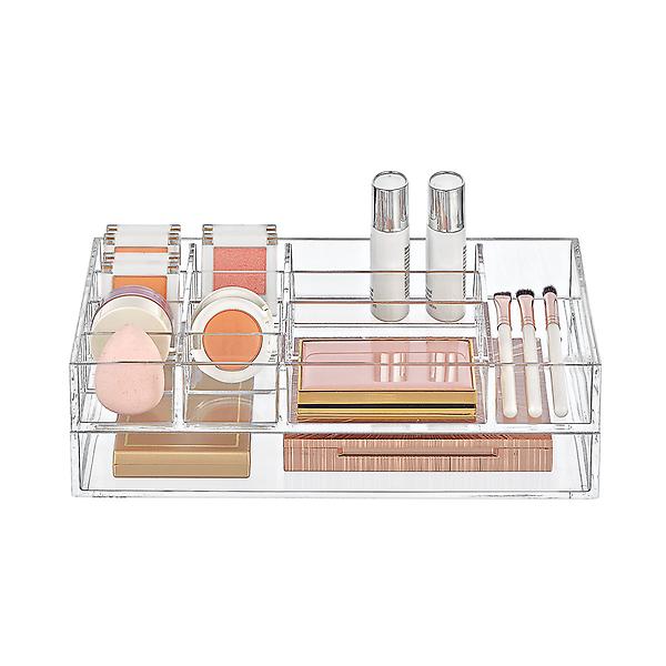 Clear Acrylic Small Makeup Storage Starter Kit