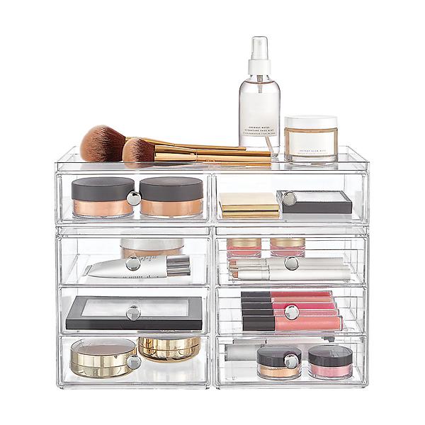 iDesign Clarity Large Makeup Storage Starter Kit