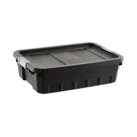 Sterilite Black Stacker Totes