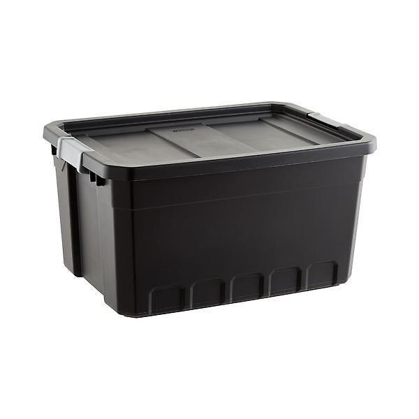 Sterilite Black Stacker Totes