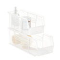 Utility Narrow Stackable Plastic Bins