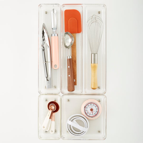 iDesign Linus Shallow Drawer Organizers The Container Store