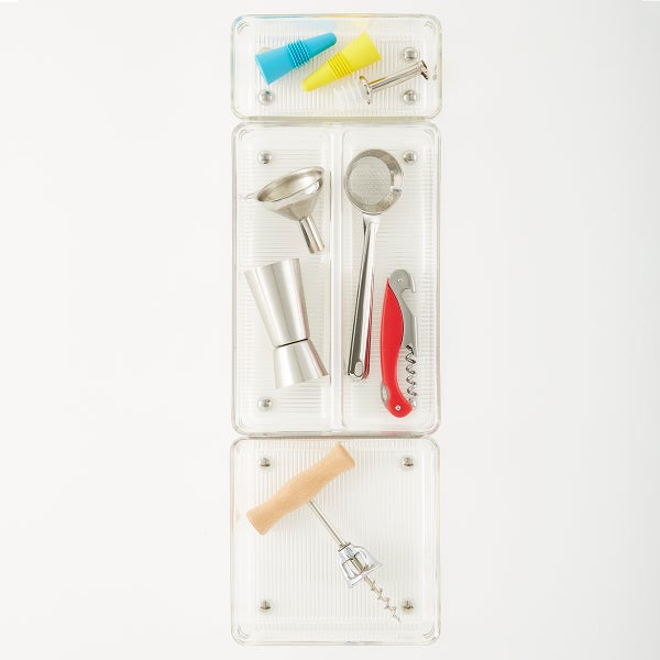 iDesign Linus Shallow Drawer Organizers The Container Store