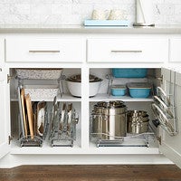 Lower Cabinet Organization Starter Kit