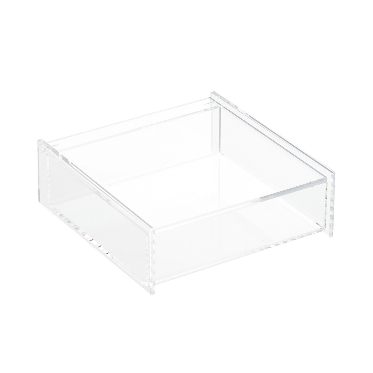 Acrylic rectangle box with lid