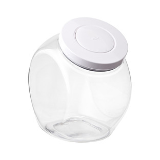 OXO Good Grips 3.0 qt Pop Medium Cookie Jar - Airtight Food Storage - for Snacks and More, White and Clear