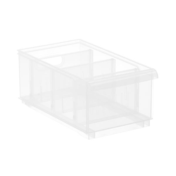 Clear Stackable Plastic Storage Bins | The Container Store