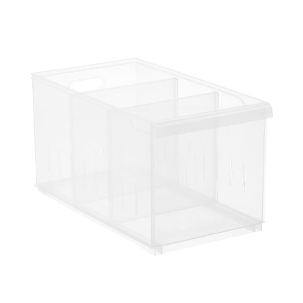 Clear Stackable Plastic Storage Bins | The Container Store