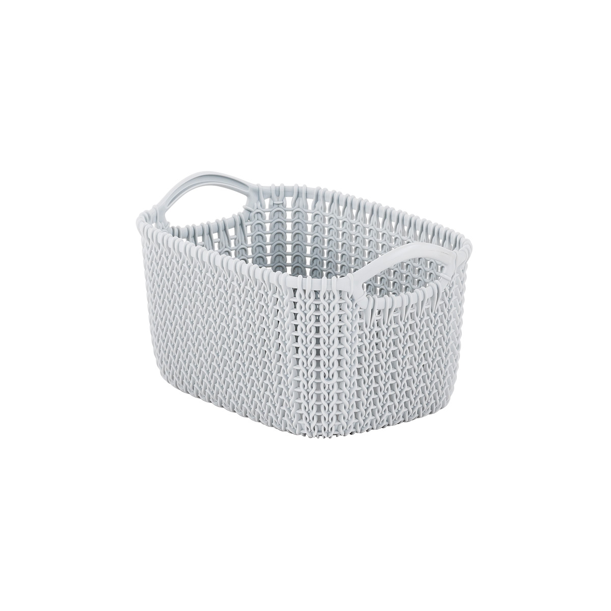 Curver Knit V2 Basket Rectangular Curver Storage Cups for domestic use 