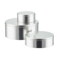 Small Silver Round Tin by Celebrate It™