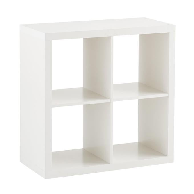 4-Cube Cubby Shelving