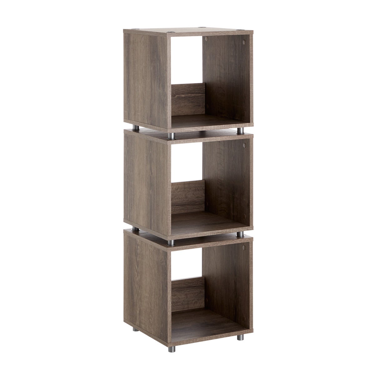 Vario Stacking Cubes Rustic Driftwood Set of 3