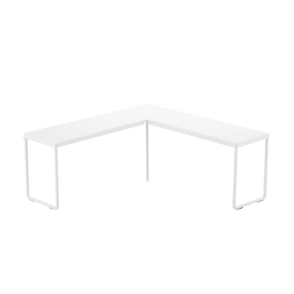 Franklin Corner Shelf Riser The Container Store