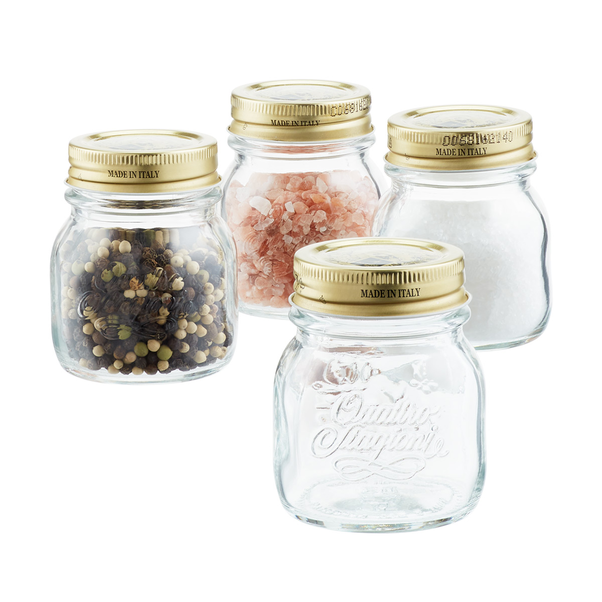 spice containers glass