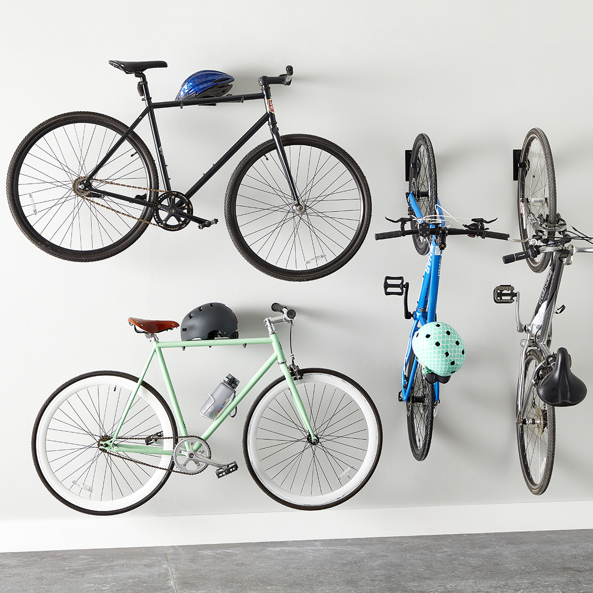 flip up bike hanger